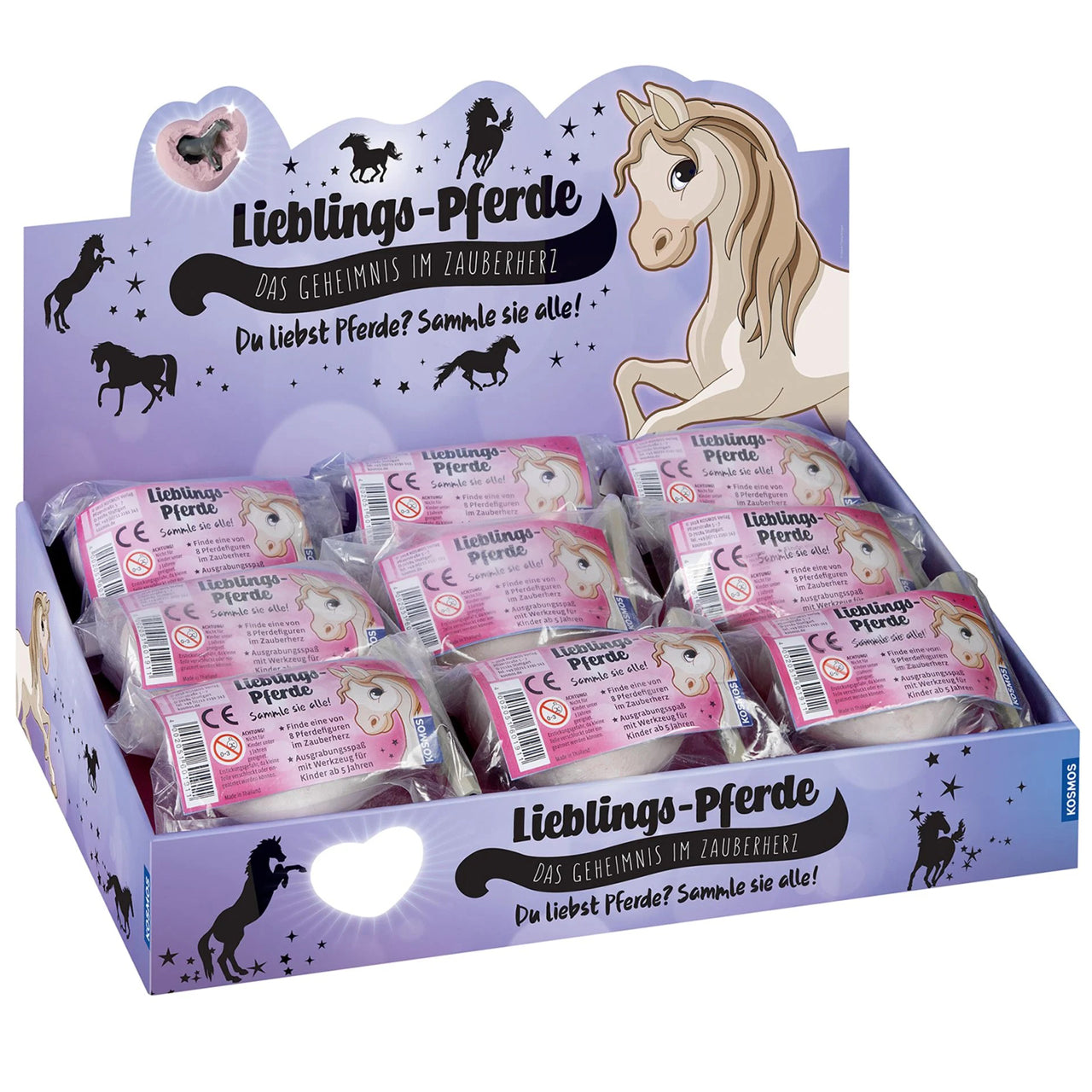 kosmos-Ausgrabung-Set-Pferde-Maedchen-601911-gips-herz-lieblings-perfde-ovp-online-kaufen-lafueliki