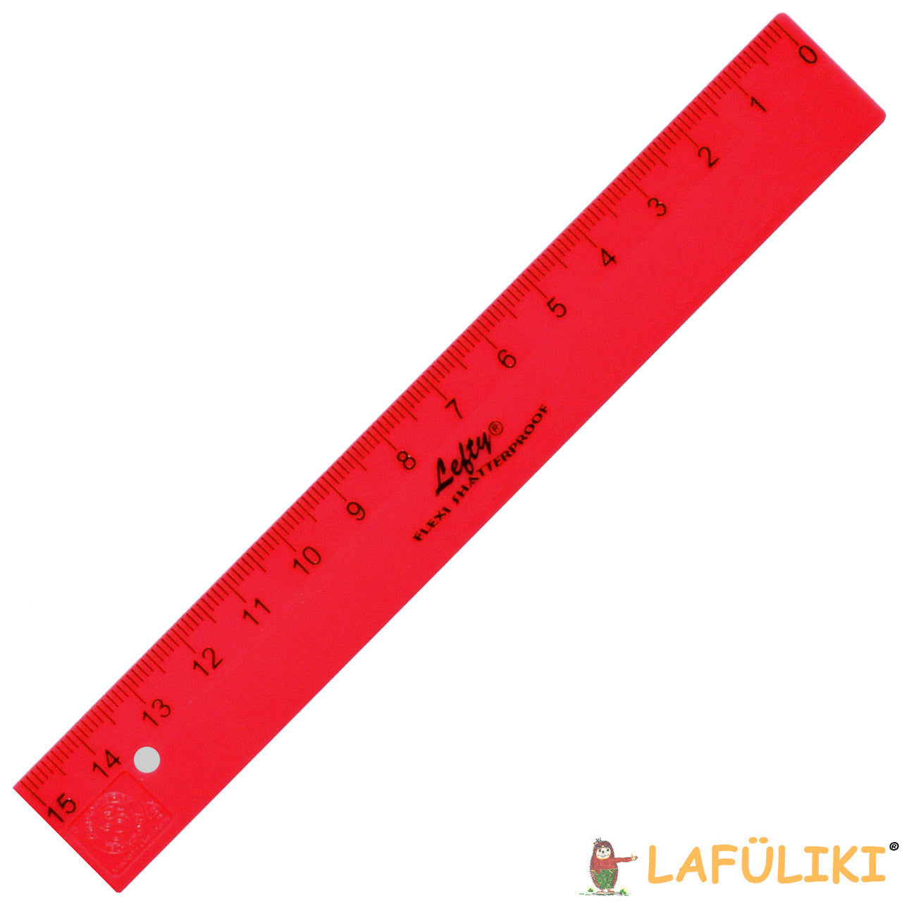 kum-lefty-Lineal-fuer-Linkshander-15-cm-rot-Linkshander-Shop-lafueliki