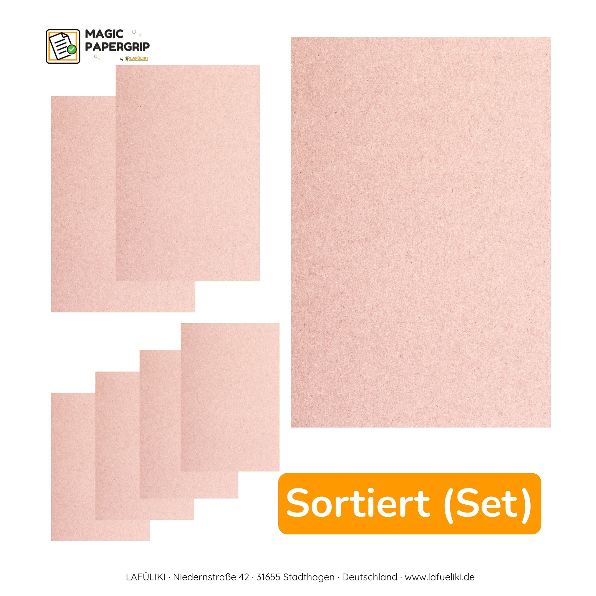 magic papergrip Antirutsch Schreibunterlage sortiert