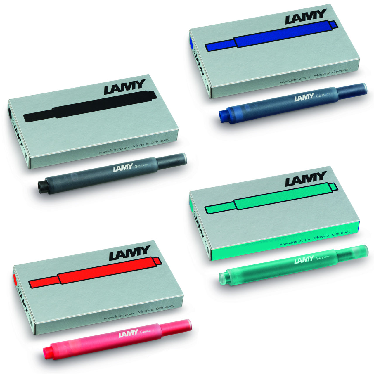Lamy T 10 Ersatzpatronen für Lamyfüller - 5er