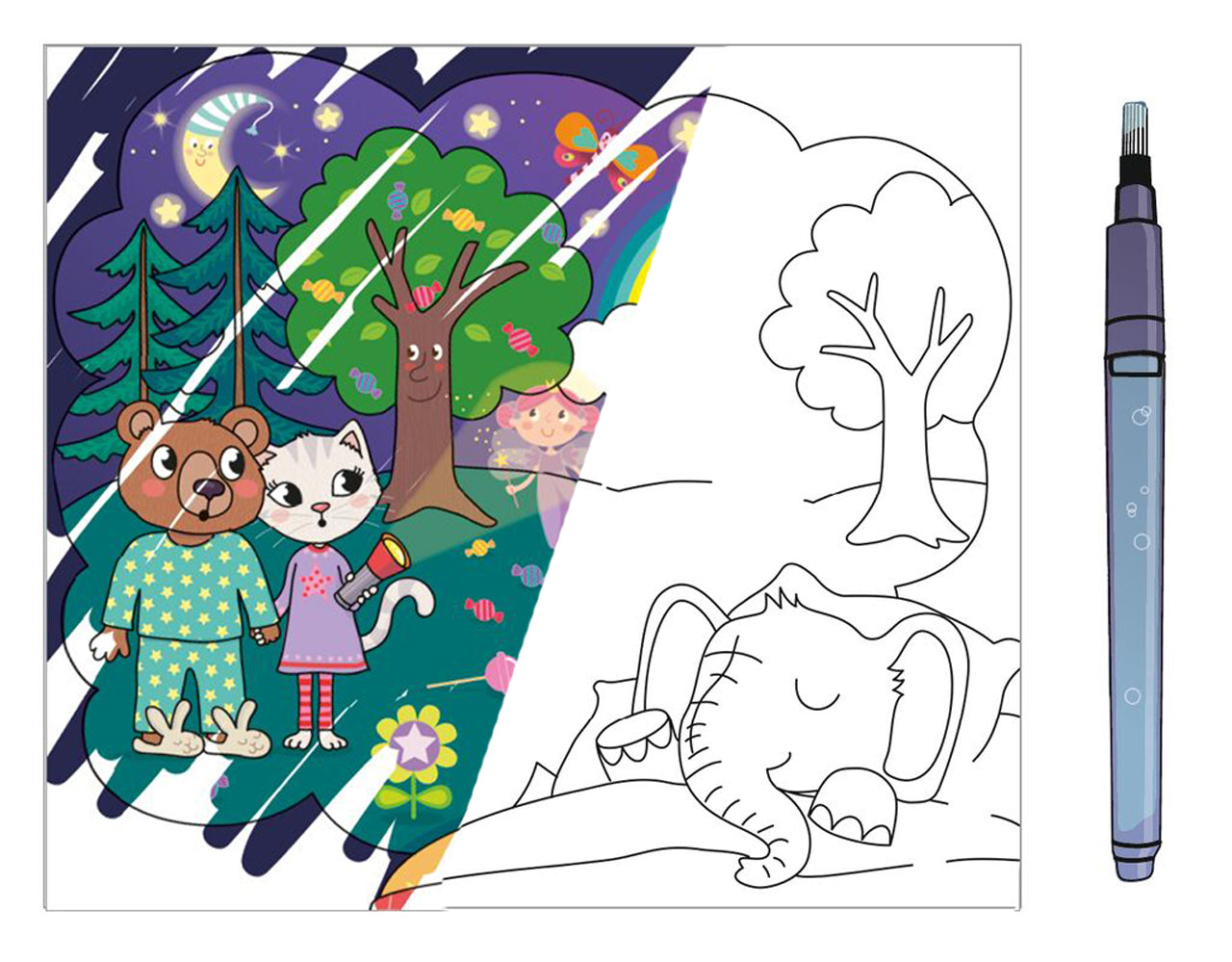 moses-10-Traumhafte-Malkarten-fur-Kinder-inkl-Wasser-Pinselstift-038185-lafueliki