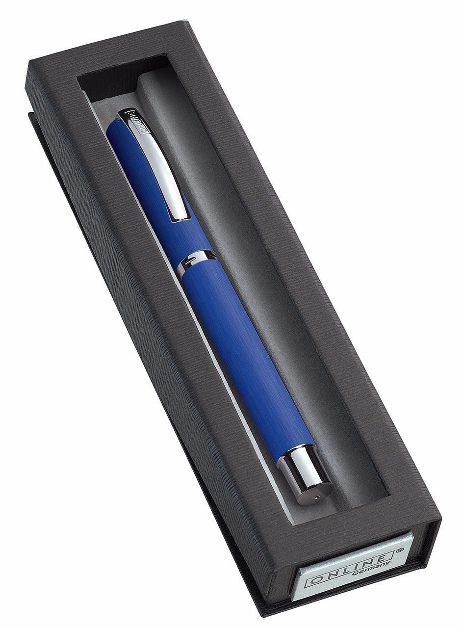 online-Fueller-Tintenroller-Vision-blau-rechts-linkshaender-ovp