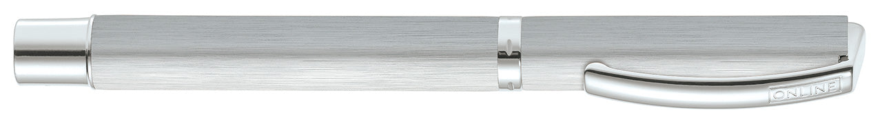 online-Fueller-Tintenroller-Vision-silber-rechts-linkshaender