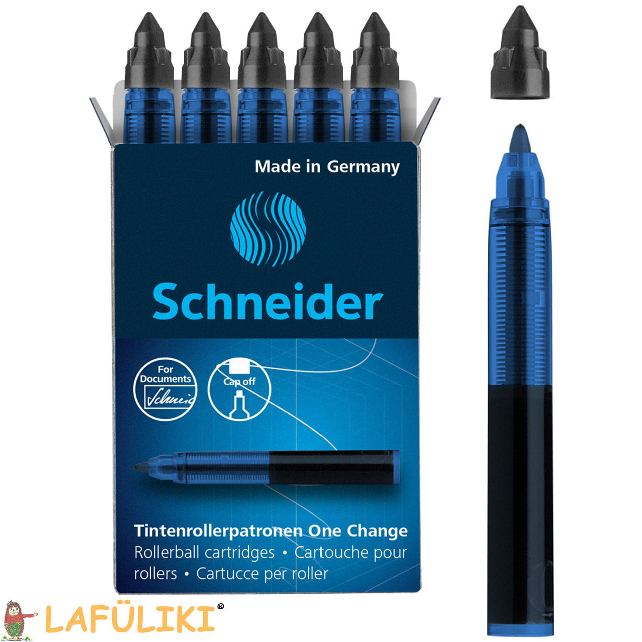schneider-Tintenrollerpatrone-185401-schwarz-one-Change-1854-schnelltrocknend-lafueliki