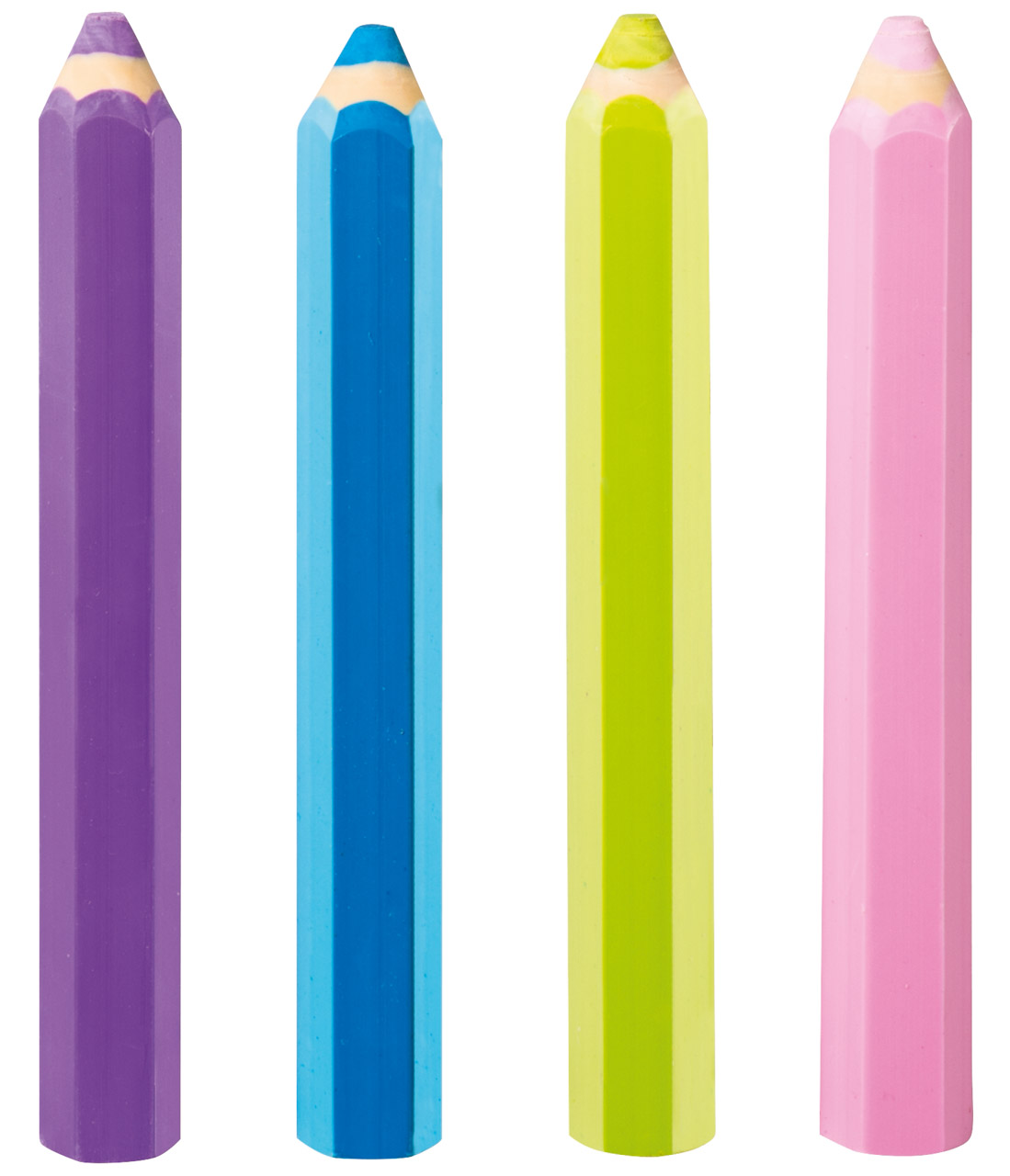 24 Stück Bleistift Einhorn 19cm Unicorn Pencil mit Radiergummi Radierer Stifte 