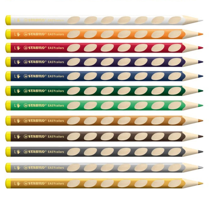 Stabilo-easycolors-12er-Set-Linkshaender-Special-colors-331121-Buntstift-Farben-lafueliki