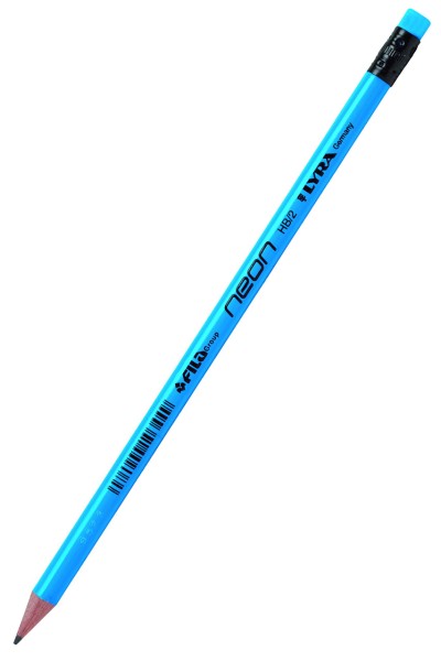 LYRA Bleistift mit Radierer · NEON · HB
