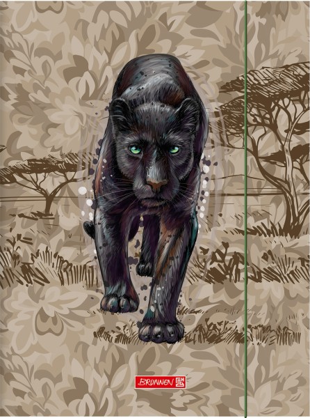 Brunnen Sammelmappe A3 Panther · Safari World