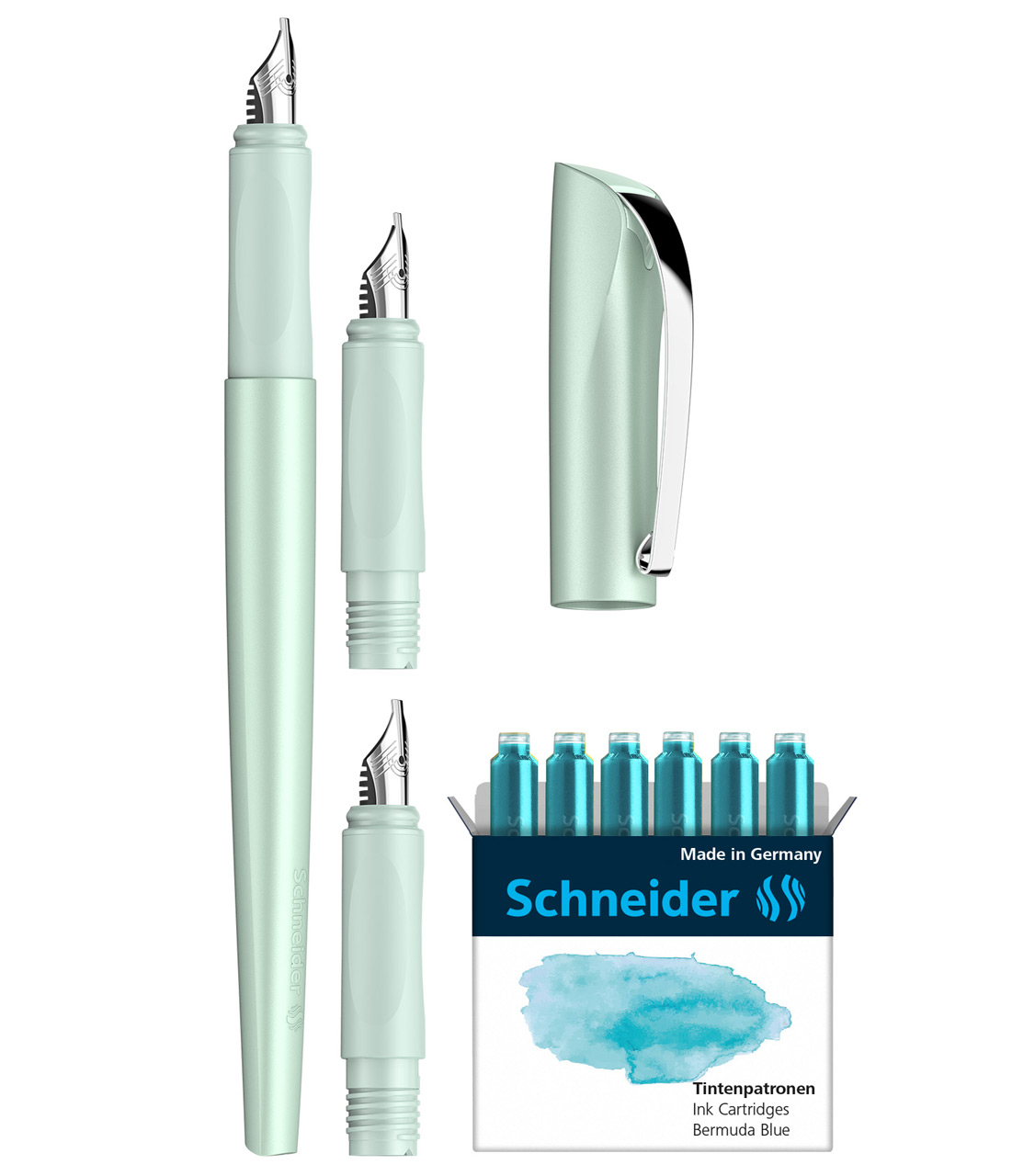Schneider-Kalligrafie-Fueller-Callissima-Geschenkset-mint-lose-143811
