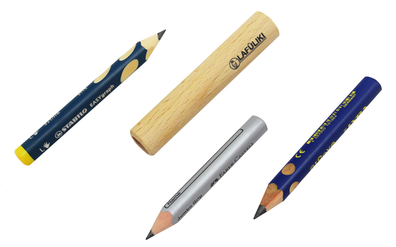 4 x Velux Bleistift mit Halteklammer rot Neu Bleistifthalter 