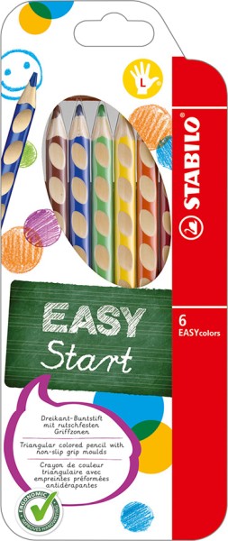 Stabilo easy colors 6er Set Linkshänder