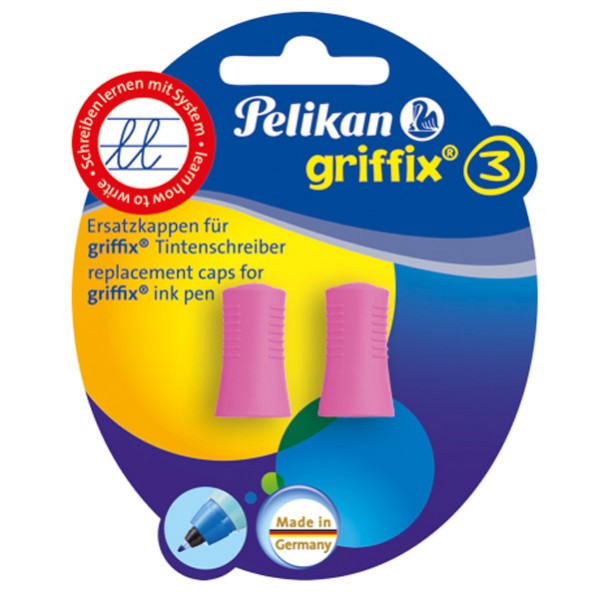 Pelikan Griffix Ersatzkappe für Tintenschreiber 2er Set