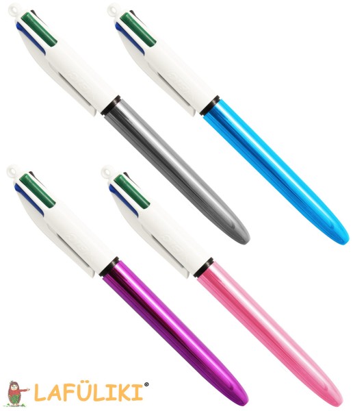 BIC Mehrfarbkugelschreiber 4Colors Shine
