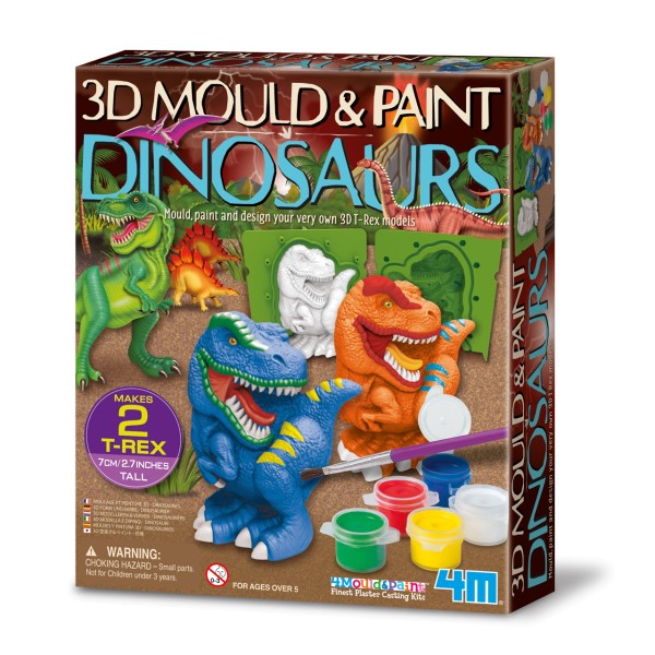 Dinosaurier Gips- und Malset - Mould & Paint