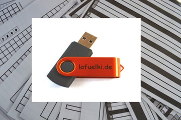 Lafüliki Lineaturen USB Stick vom Umtausch ausgeschlossen