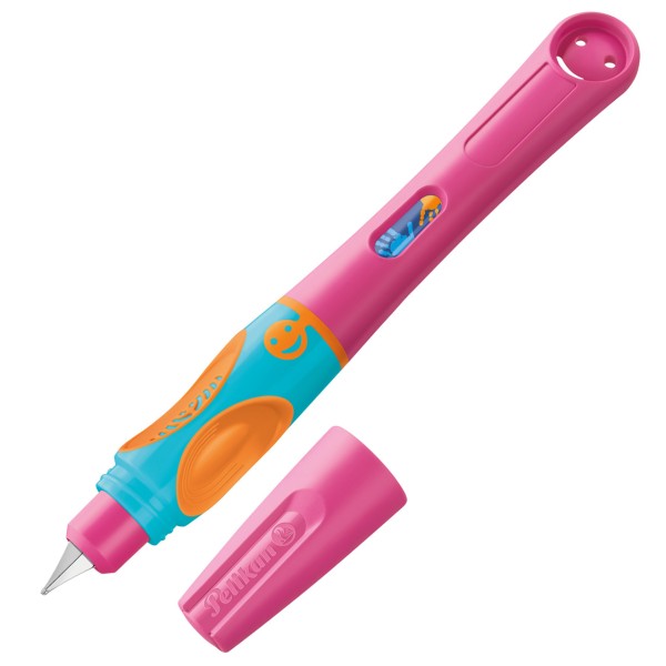 Das Bild zeigt Pelikan Griffix Füller für Rechtshänder in der Farbe Lovely - pink.
