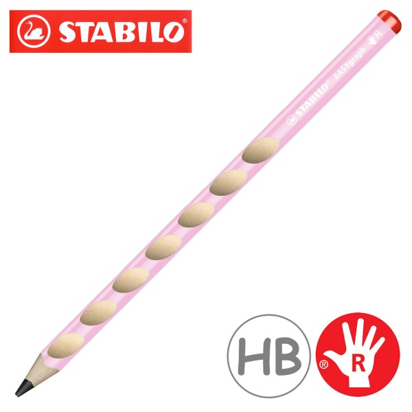 Stabilo easy graph Bleistift für Rechtshänder - pastell