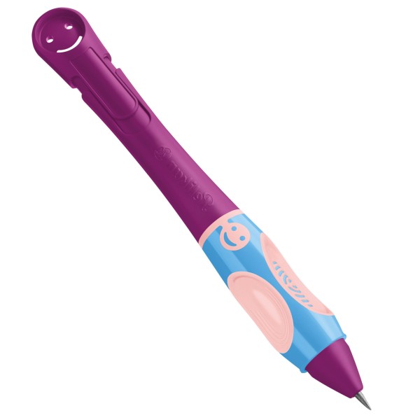 Das Bild zeigt den Pelikan Griffix Bleistift für Linkshänder in der Farbe Sweet Berry - lila.