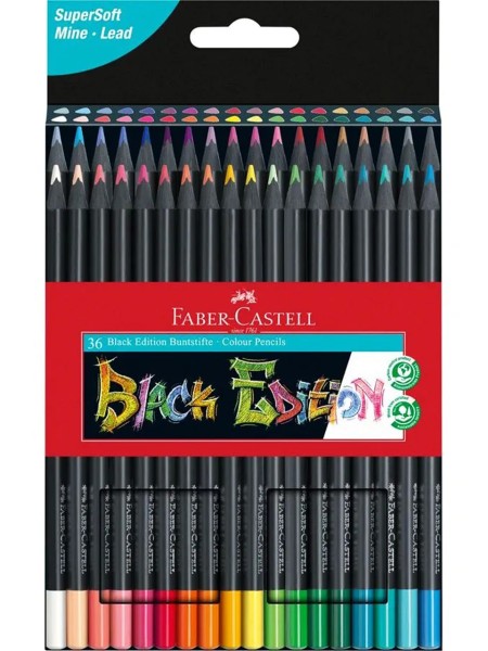 Faber-Castell Black Edition 36er Set · Buntstifte