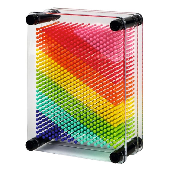 moses 3D-Nagelbild · Regenbogen · Pin Art · Nagelbrett
