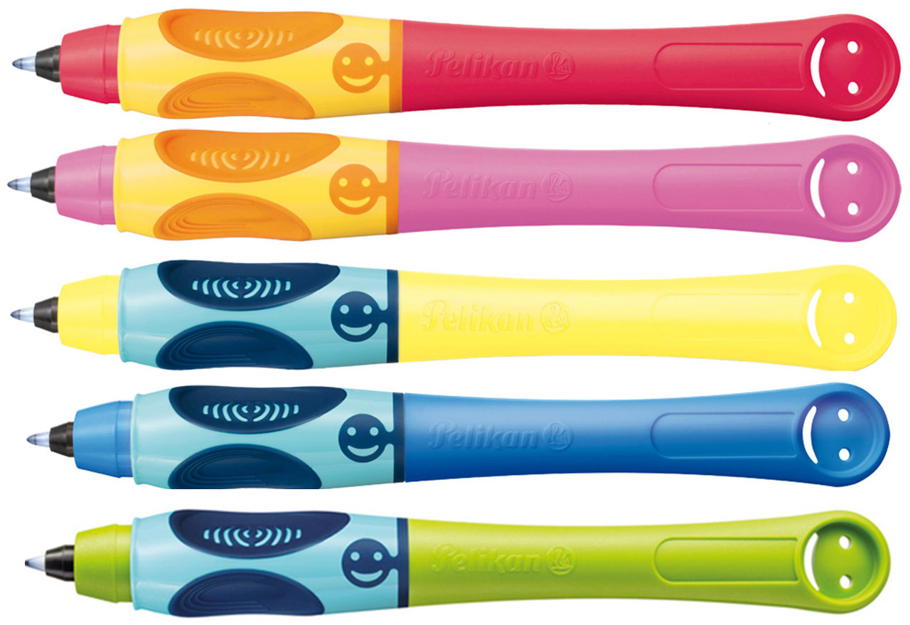 Pelikan griffix 3 Tintenschreiber Rechtshänder blau/pink/grün Schreiblernstift 