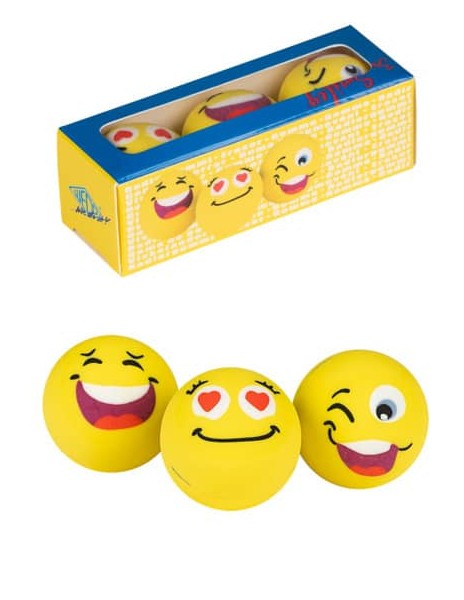 WEDO Radiergummi Smile Face · 3er Set