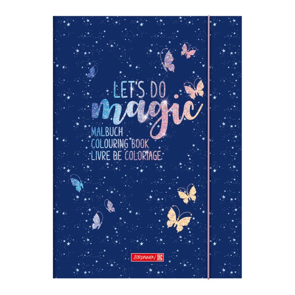 Brunnen Malbuch für Kinder · Schmetterling · Magic Butterfly