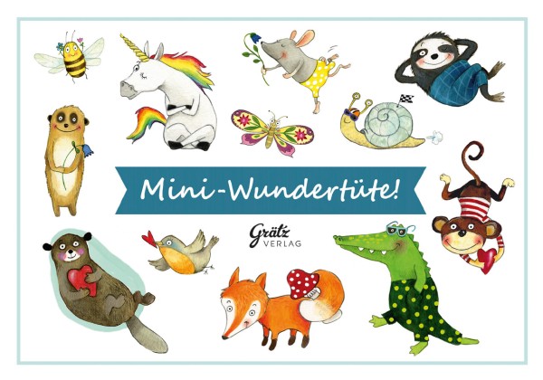 Grätz Verlag - Mini Wundertüte - Freche Tiere