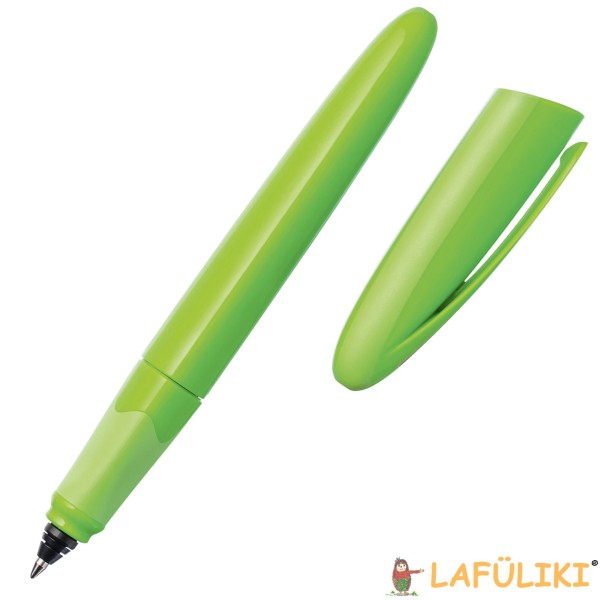 BRUNNEN Tintenroller Colour Code in grün Kappe geöffnet