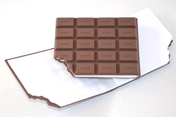 Haftnotizblock Schokolade