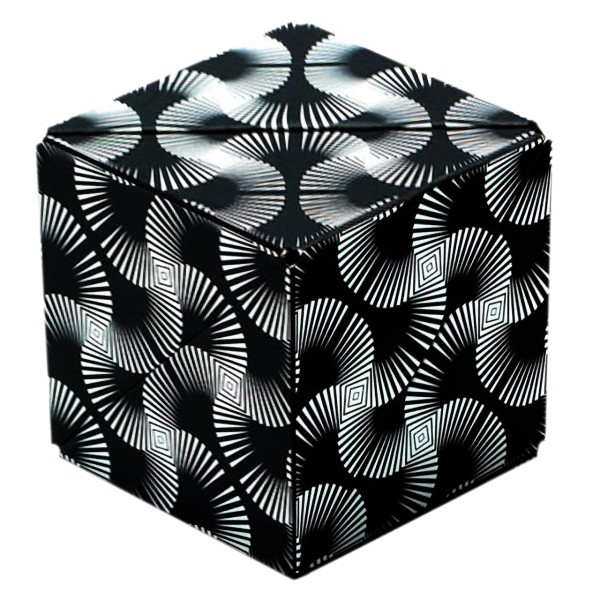 Shashibo® Cube · 3D Würfel · Black and White