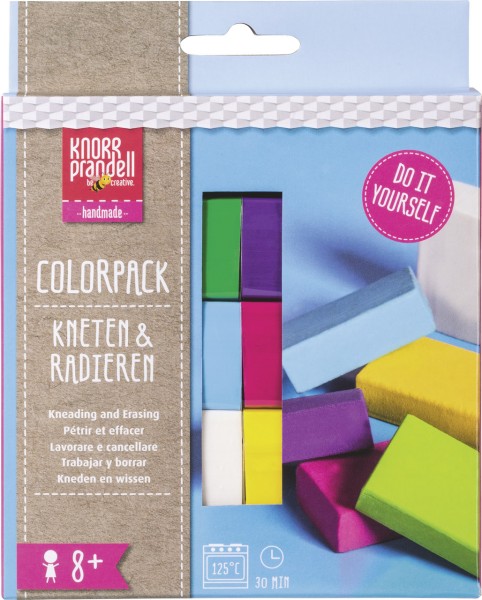 Bastelset - Kneten & Radieren - Colorpack - Fun