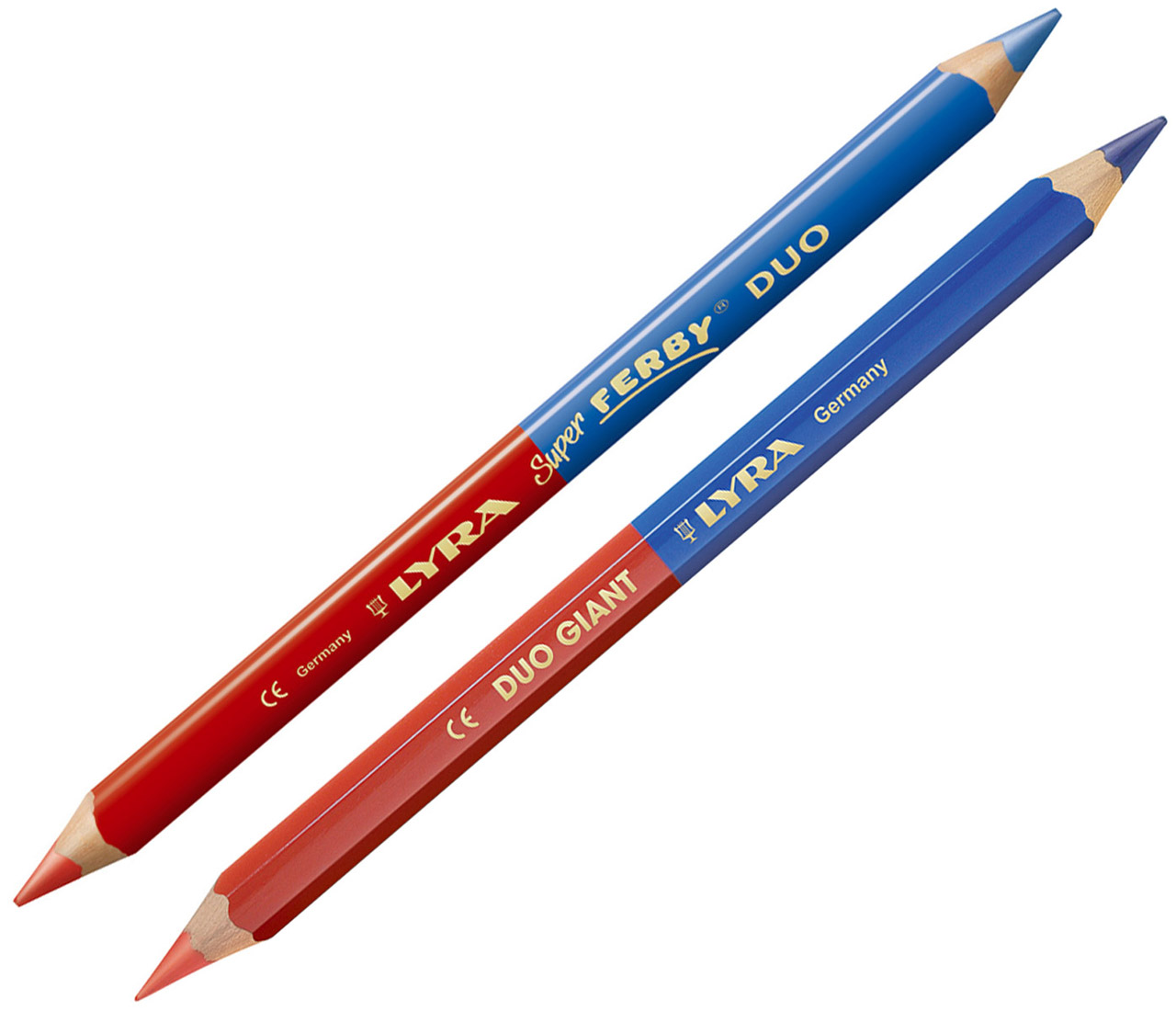 24cm LYRA Zimmermanns-Bleistift a 12 Stück oval rot 