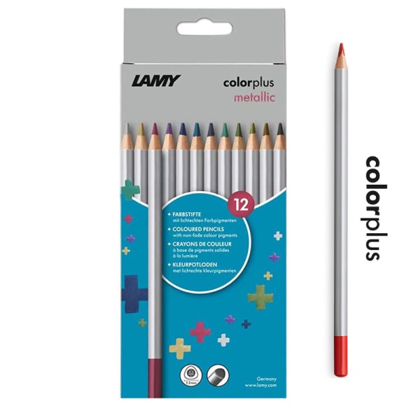 LAMY colorplus Buntstifte 12er · Metallic