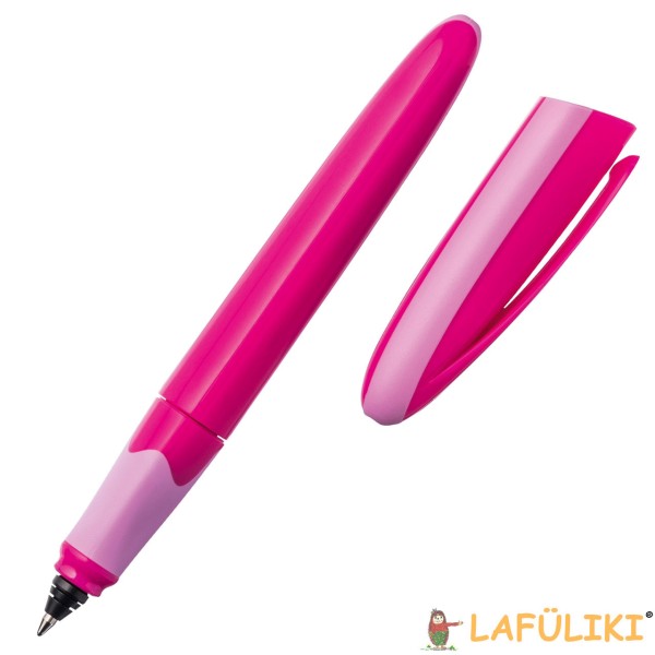 BRUNNEN Tintenroller Colour Code in pink Kappe geöffnet