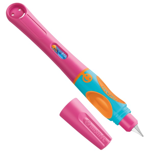 Das Bild zeigt Pelikan Griffix Füller für Linkshänder in der Farbe Lovely - Pink.