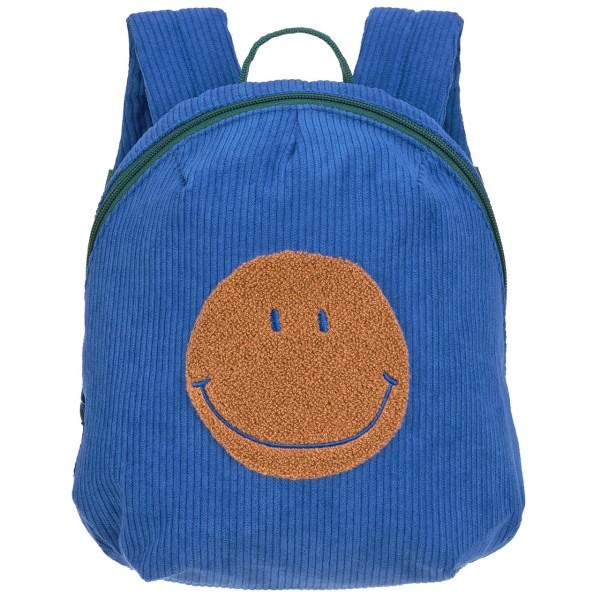 Lässig Kindergartenrucksack Tiny Cord · Little Gang · Smile · blau