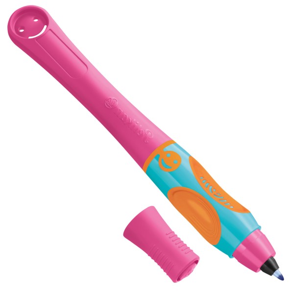 Das Bild zeigt Pelikan Griffix Tintenroller für Linkshänder in der Farbe Lovely - pink.